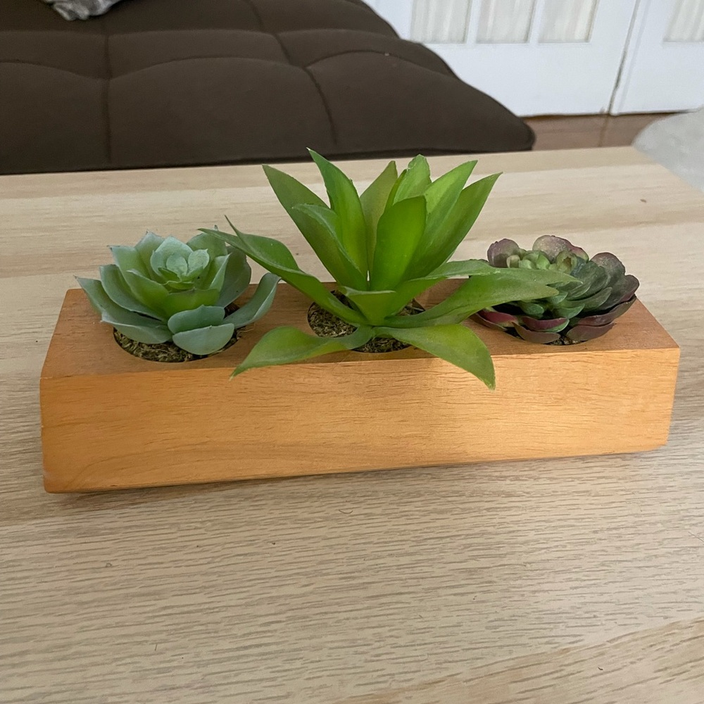 Home decor fake plant set